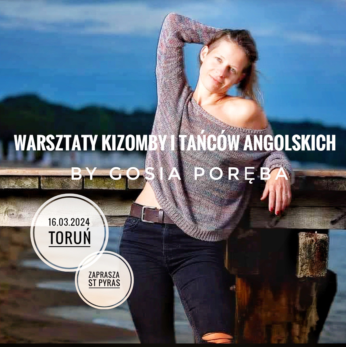 Gosia Poręba w Toruniu czyli Uniwersytet Kizomby!