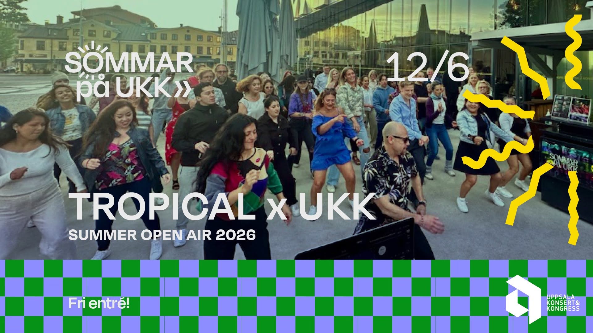 TROPICAL x UKK SUMMER OPEN AIR PARTY! Fredag 24 juli