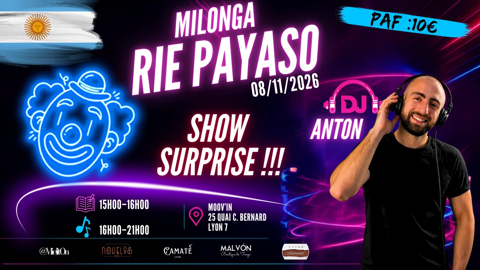 Milonga Rie Payaso #19