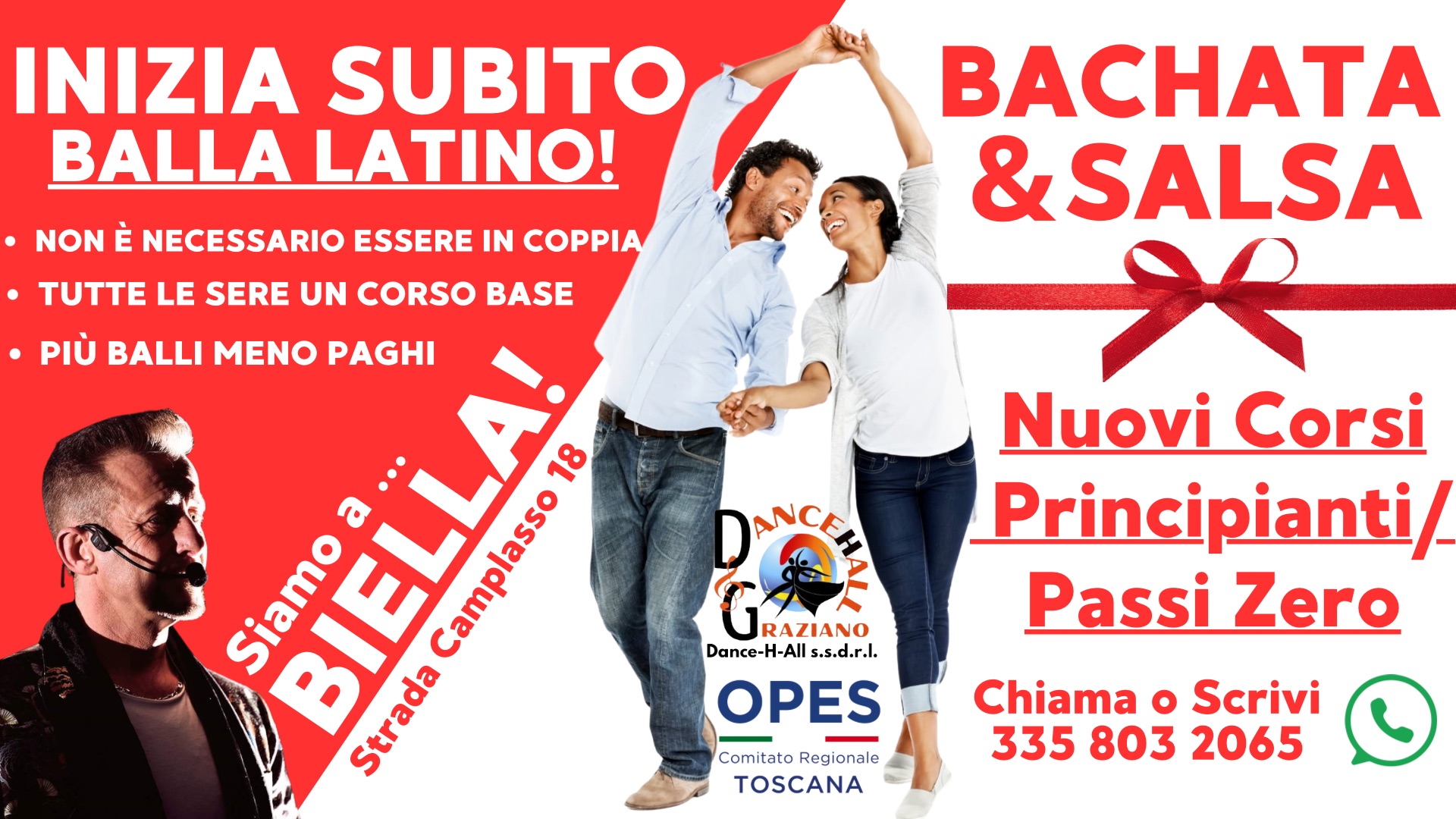 Nuovi corsi Bachata e Salsa a Biella