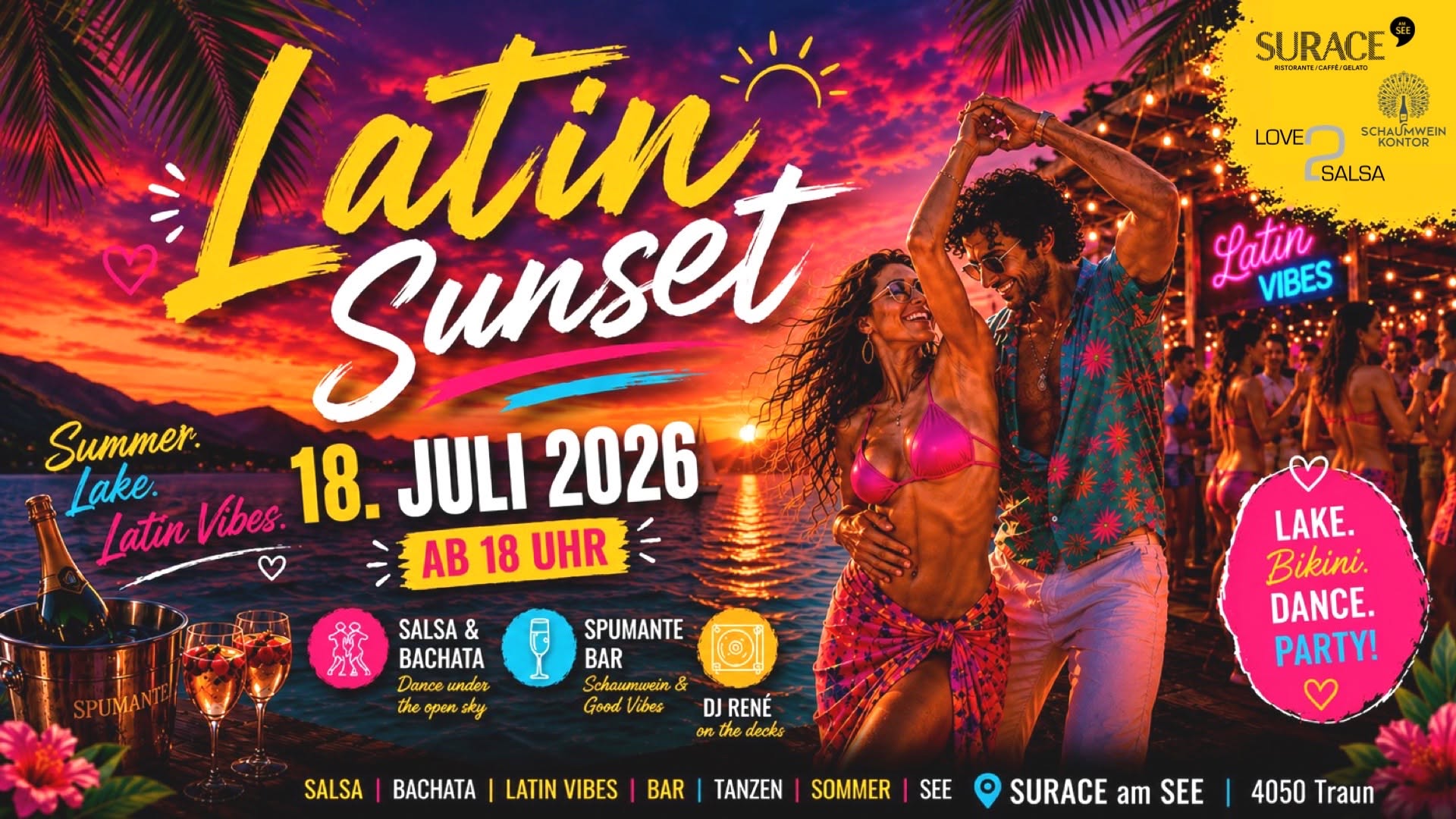 π
ποΈ LATIN SUNSET Summer. Lake. Latin Vibes ποΈπ