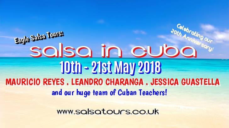 Salsa in Cuba, May 2018 With Eagle & Mauricio, Leandro & Jessica