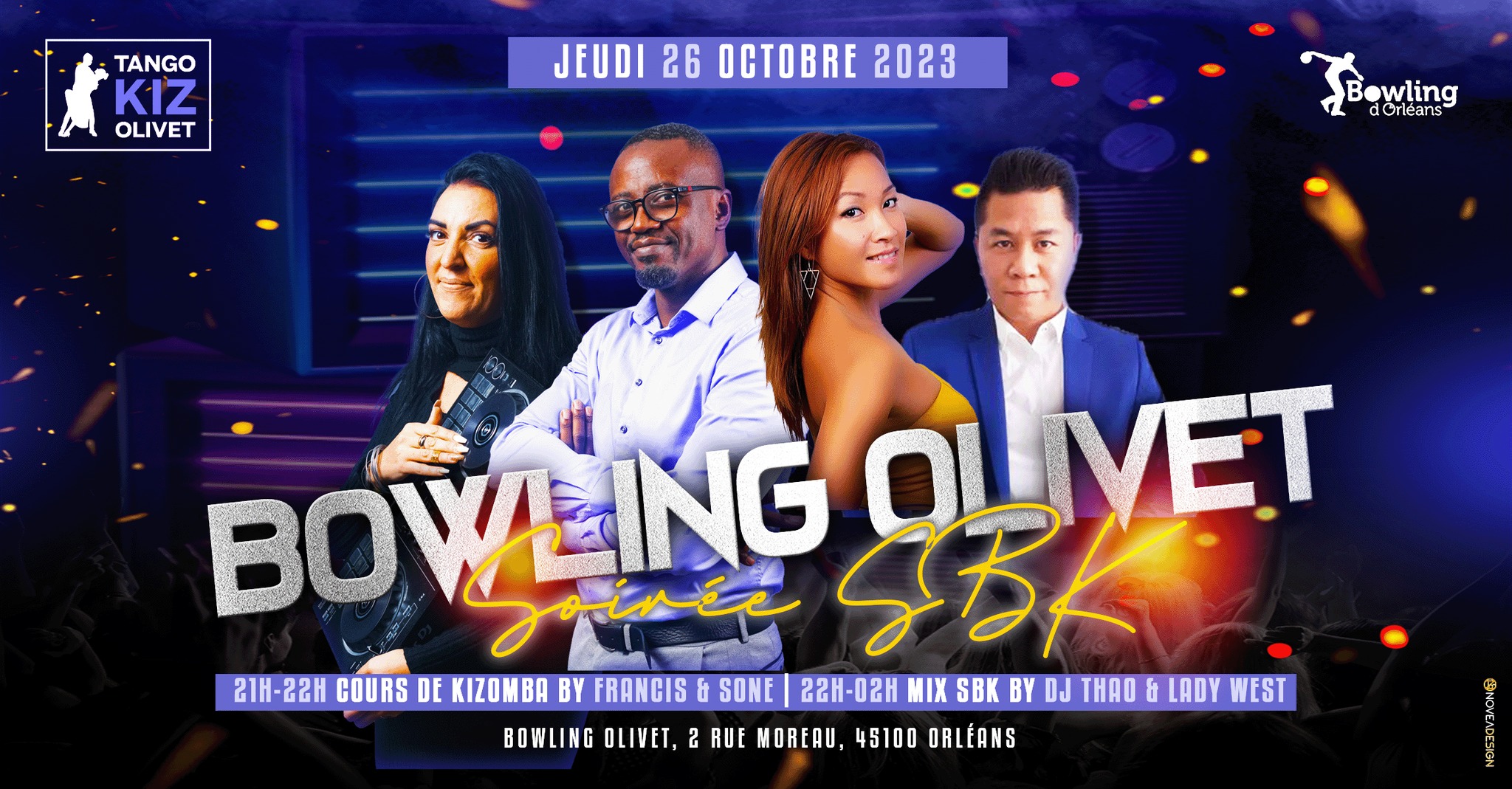 Soirée SBK au Bowling d'Olivet (GRATUIT)