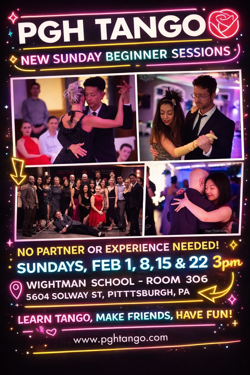 PGH Tango New Sunday Beginner Class