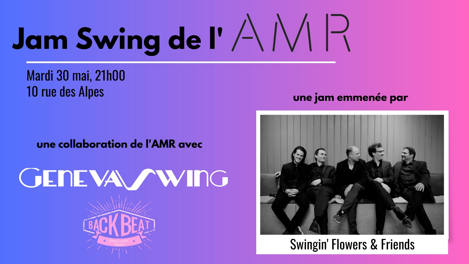 Jam Swing de l'AMR