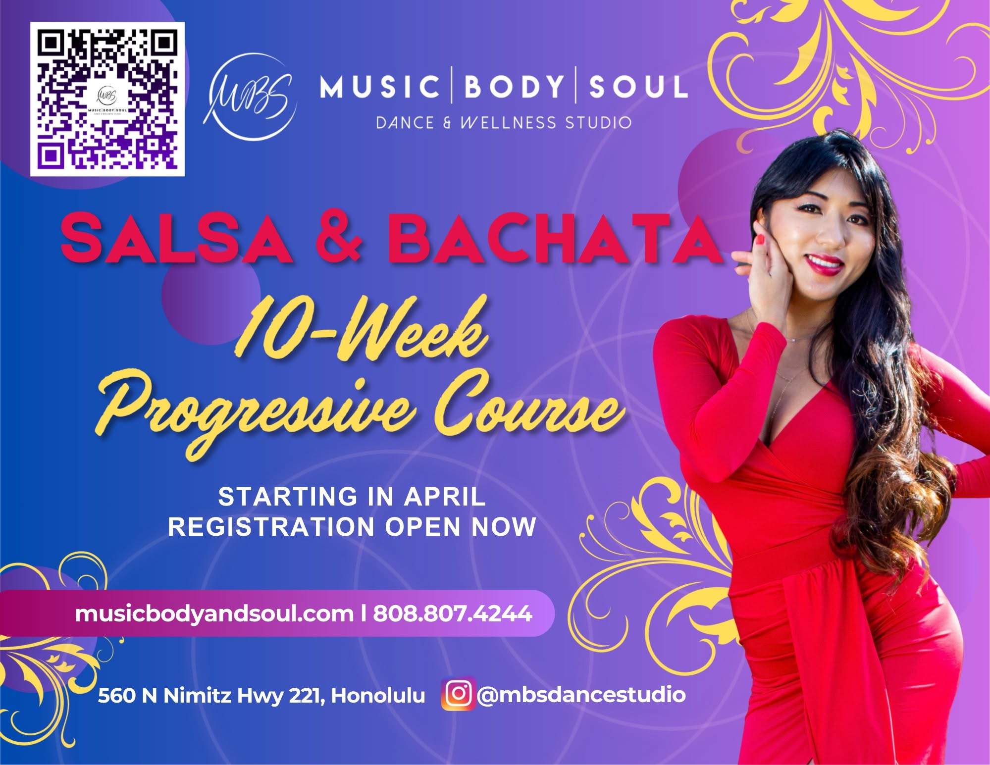 SALSA BACHATA PROGRESSIVE COURSE