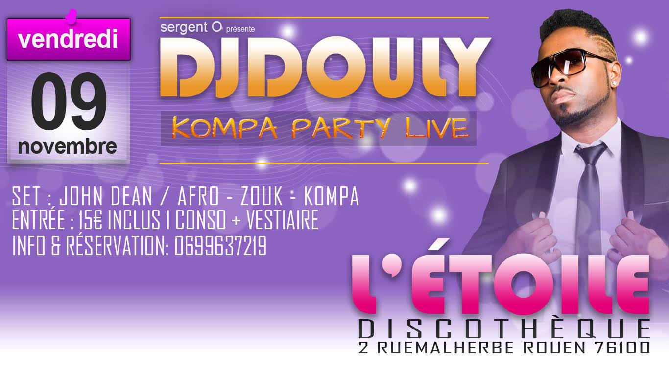 DJ DOULY kompa party live