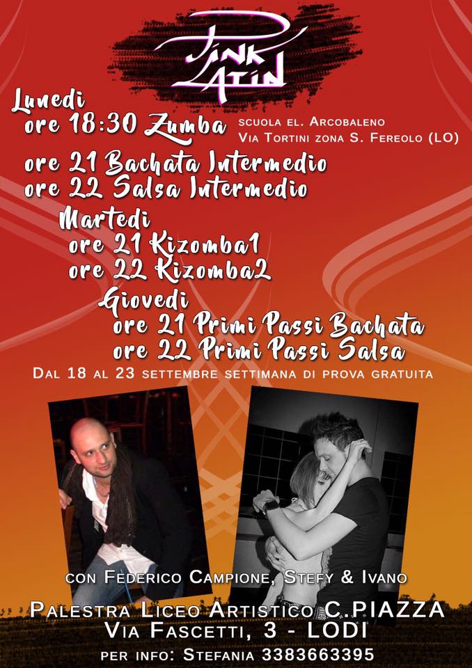 Settimana di prova a lodi dal 18 settembre !
