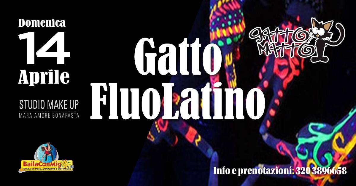 Gatto FluoLatino domenica 14 Aprile