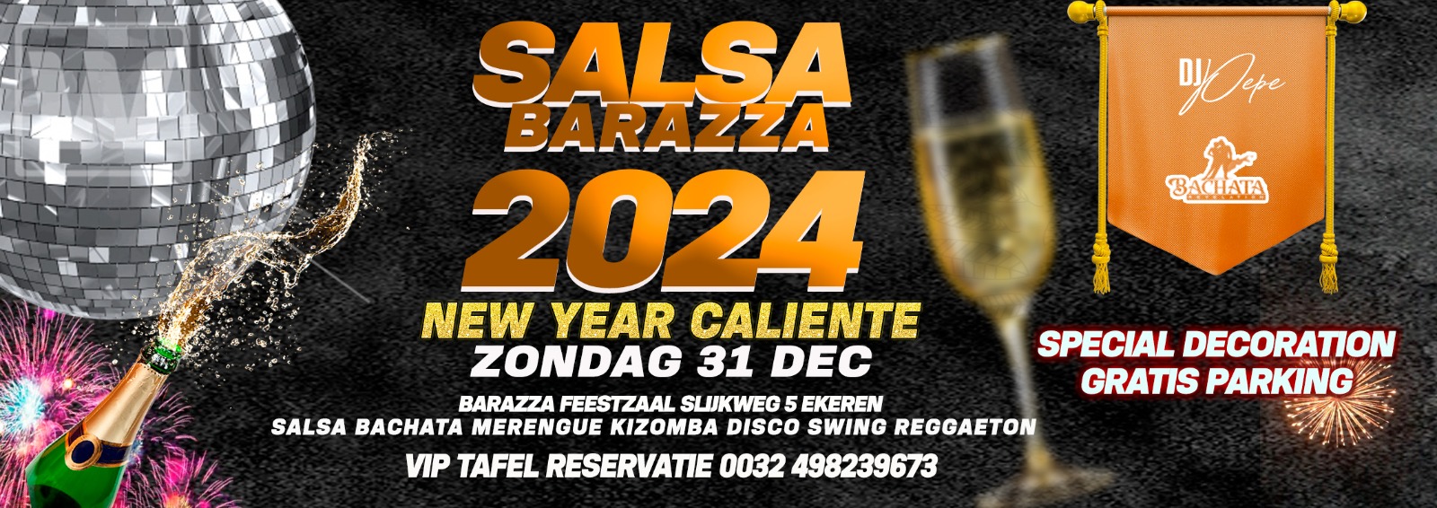Salsa Barazza Caliente Special NYE 31 DEC