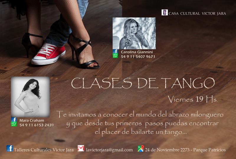 Clases de Tango en "La Victor Jara"