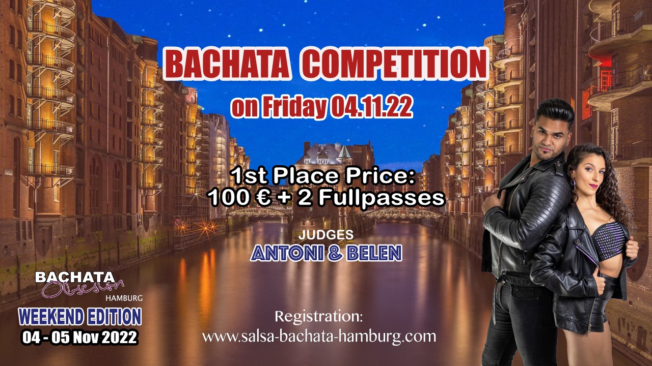 Bachata Competition with Antoni & Belen