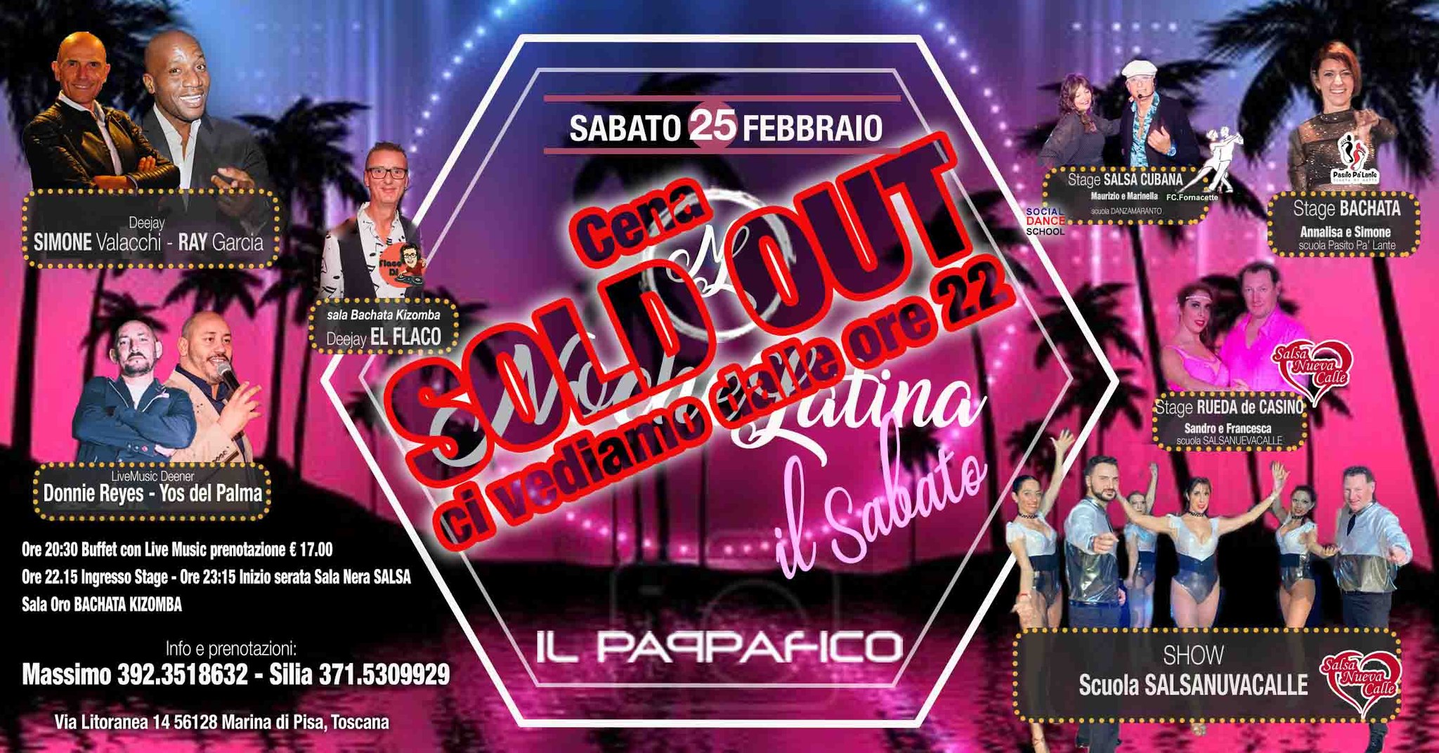 โ๐๐ ๐ฆ๐๐๐๐ง๐ข ๐ก๐ข๐ง๐ง๐โ NocheLatina al Pappafico