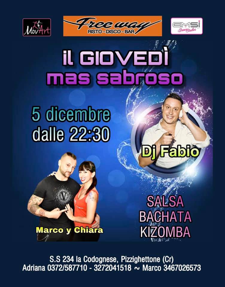 NUOVO GIOVEDÌ LATINO!!