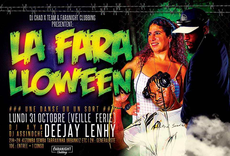 La FaralloWeen Kizomba - Lundi 31 Octobre - Veille Ferie
