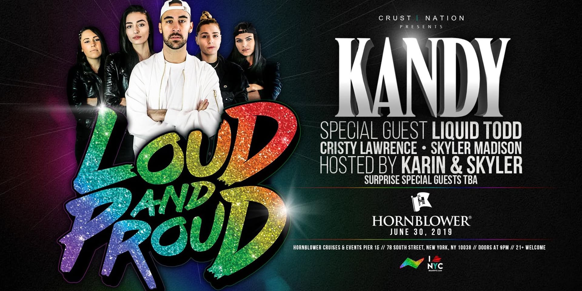 WORLDPRIDE Loud&Proud Boat Party NYC *SOLD OUT***