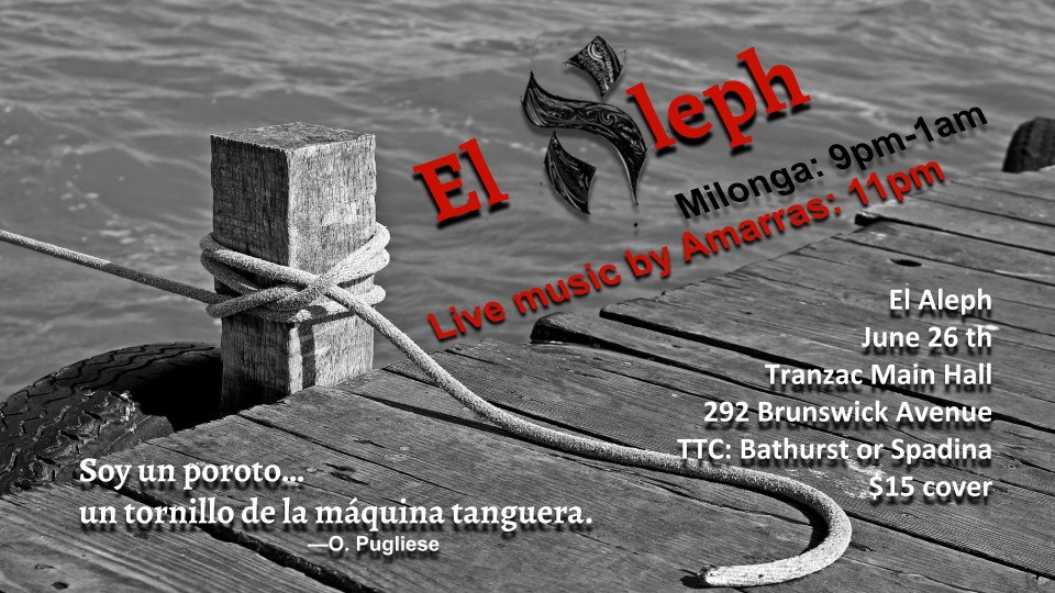 El Aleph - June 26th