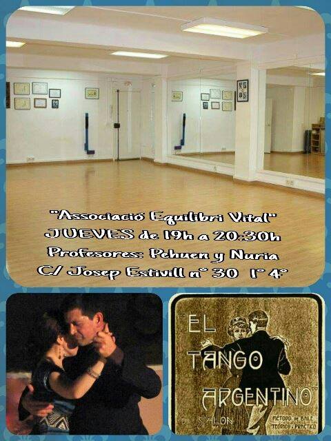 Classes de Tango amb Pehuen y Nuria