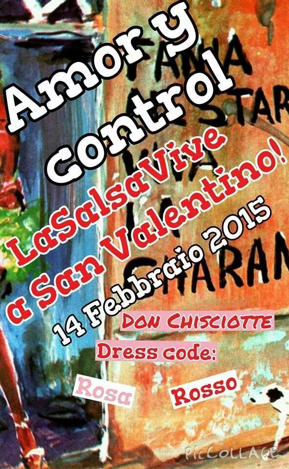 AMOR Y CONTROL: LaSalsaVive a San Valentino!