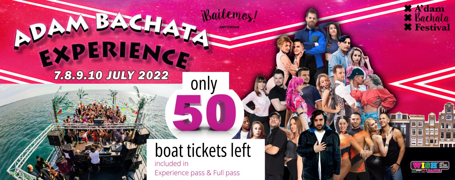 Adam XP Boat Party - Amsterdam (SOLD OUT)