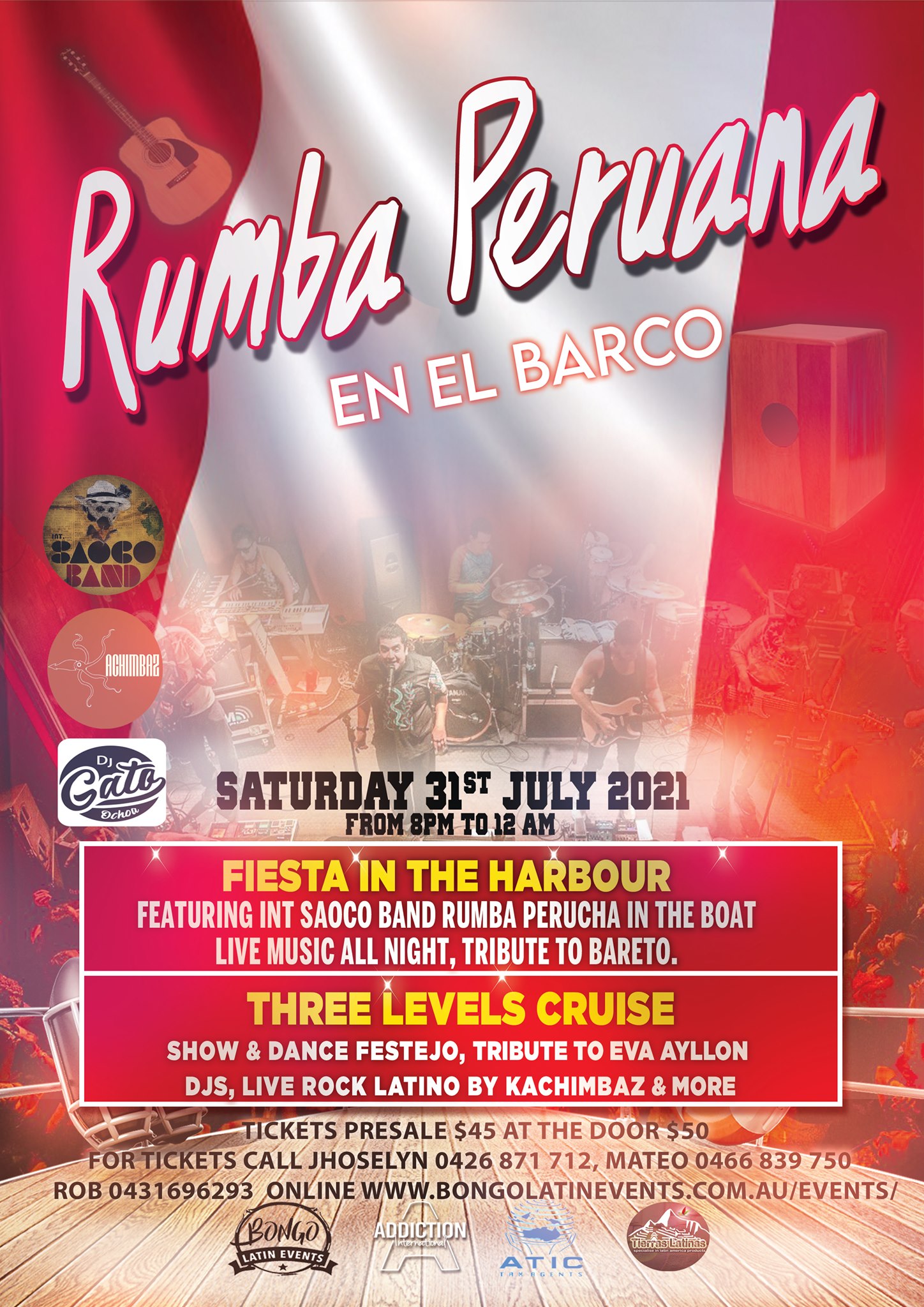 Rumba Peruana en el Barco