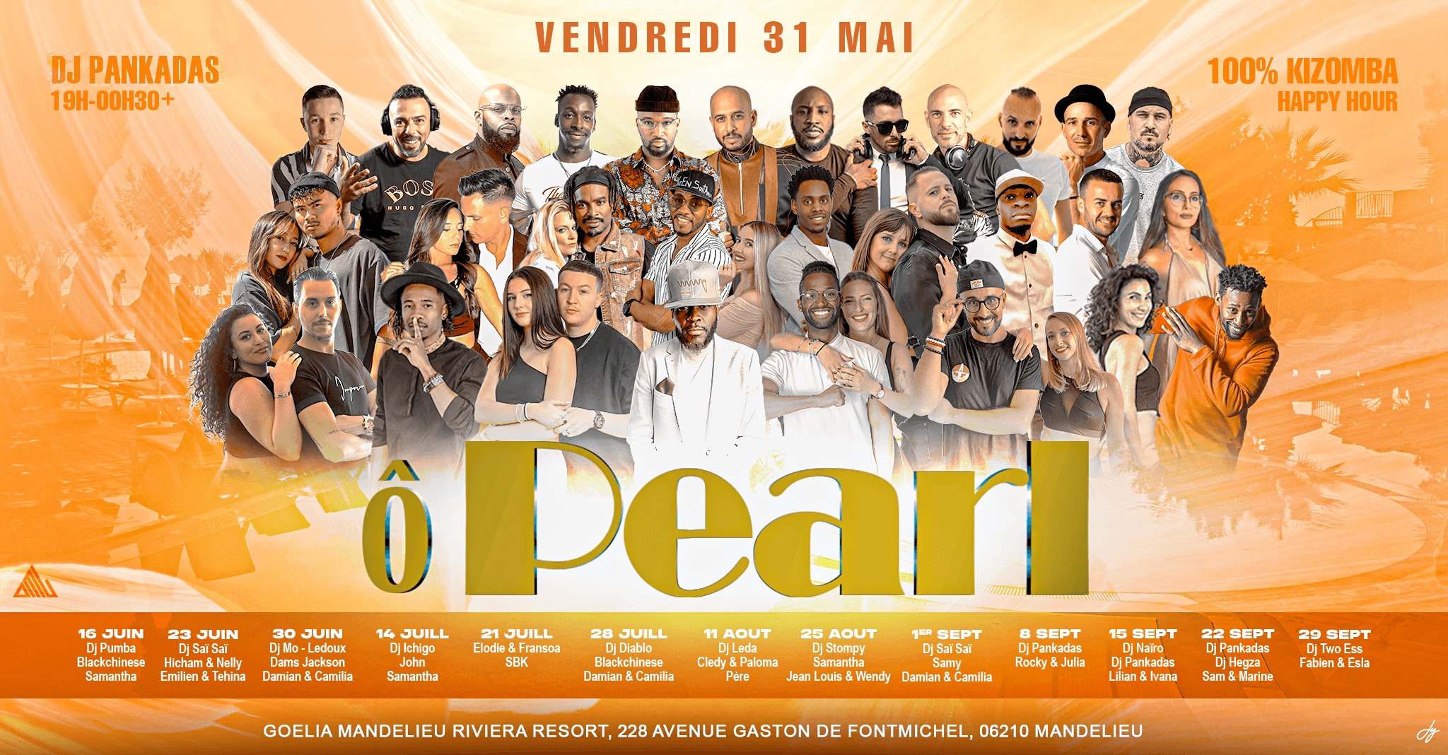 O'PEARL SPECIAL CELEBRATION 100% KIZOMBA DJ PANKADAS