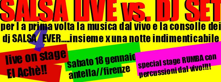 SALSA4EVER STAGE DI RUMBA+SALSALIVE!
