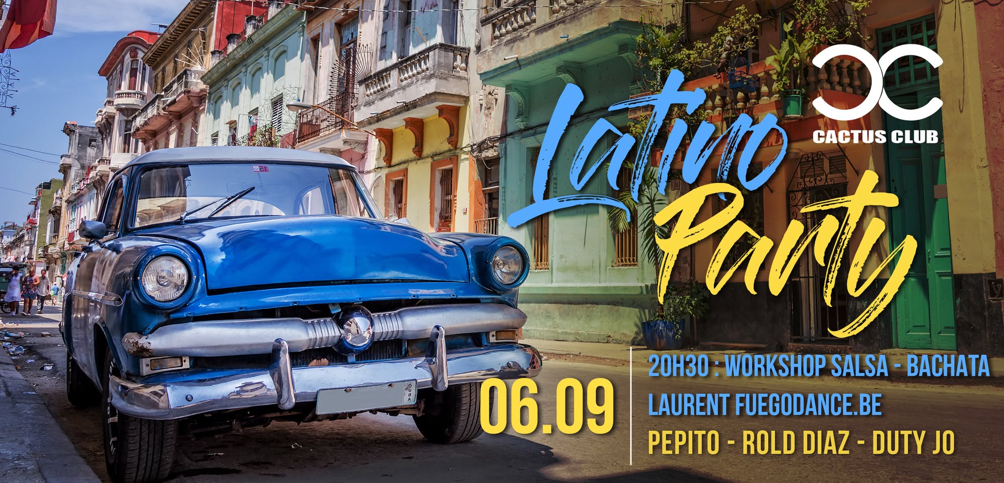Latino Party ☆ Friday 06.09 ☆ Cactus Club