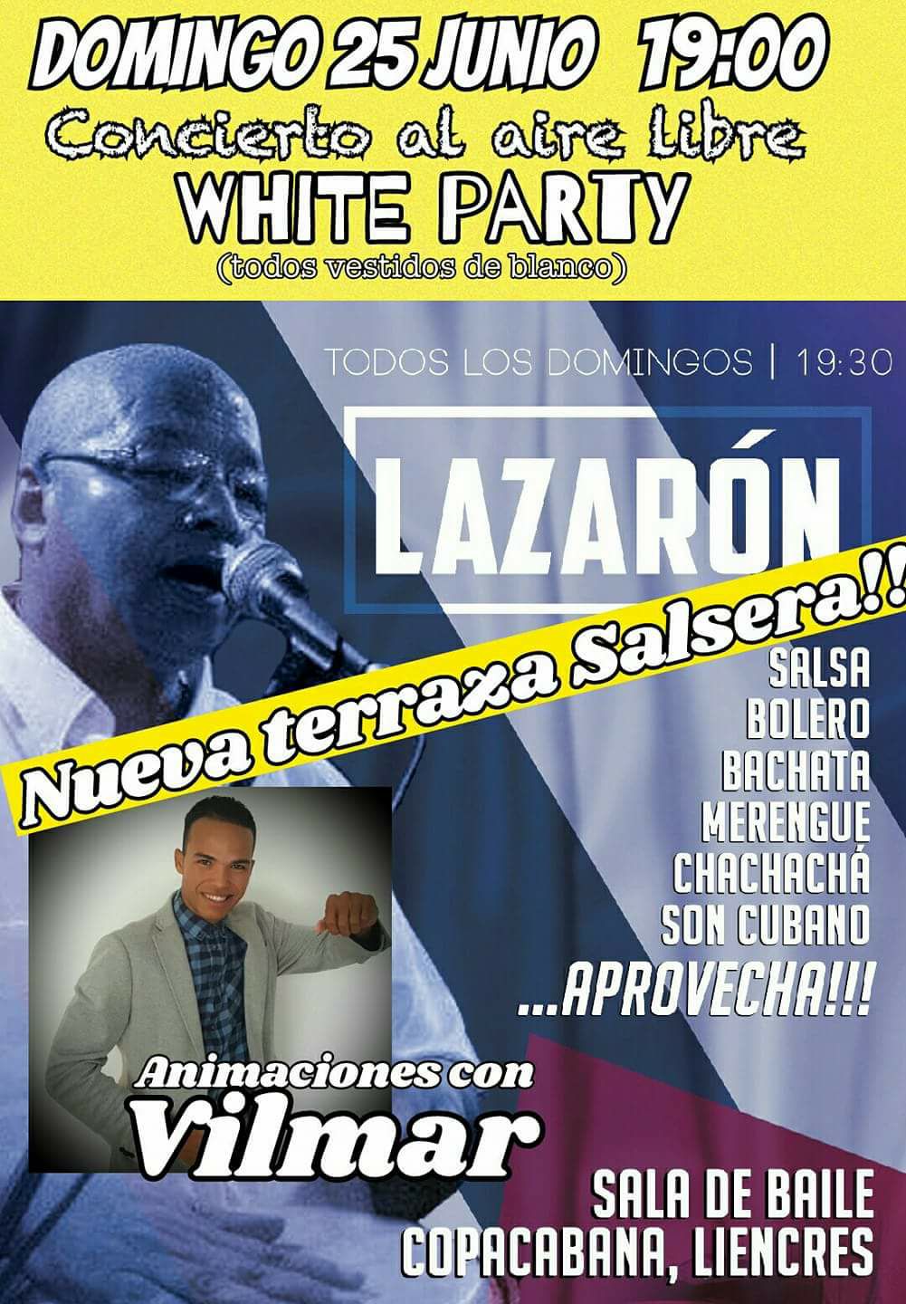Fiesta Del Verano ¡¡ Todos De Blanco!!