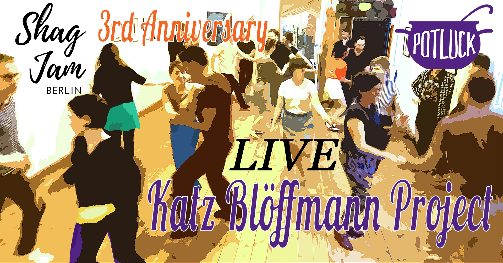 Shag Jam 3rd Anniversary LIVE Katz Blöffmann Project Beginner Class