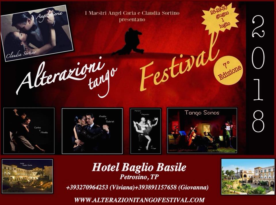 VII Festival Internazionale Alterazioni tango Festival y tango vacanza