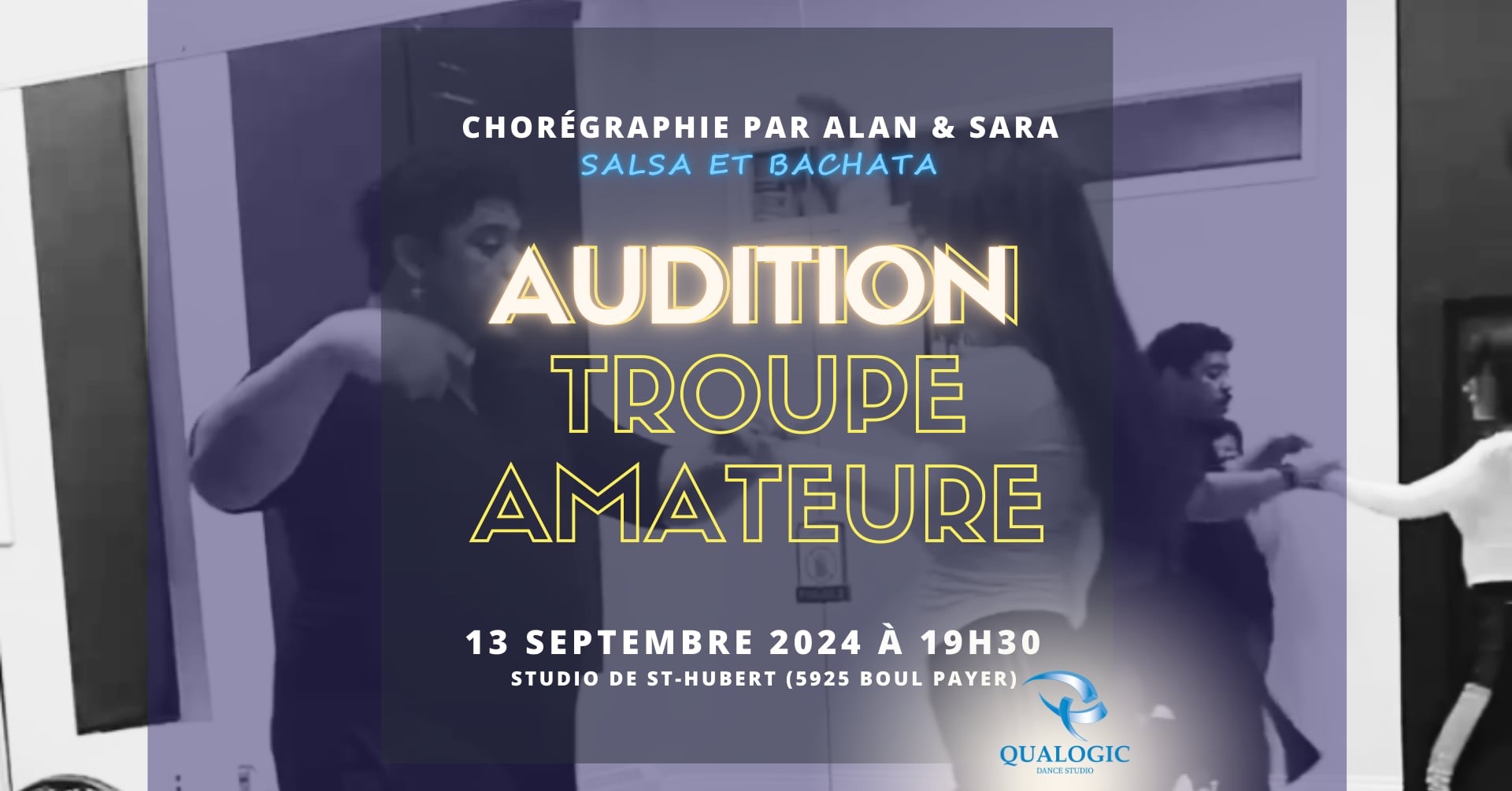Audition troupe amateure
