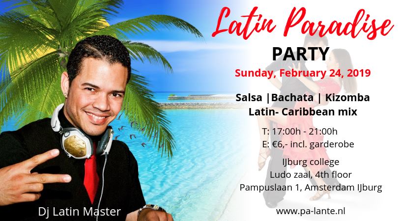 Latin paradise with Dj Latin Master