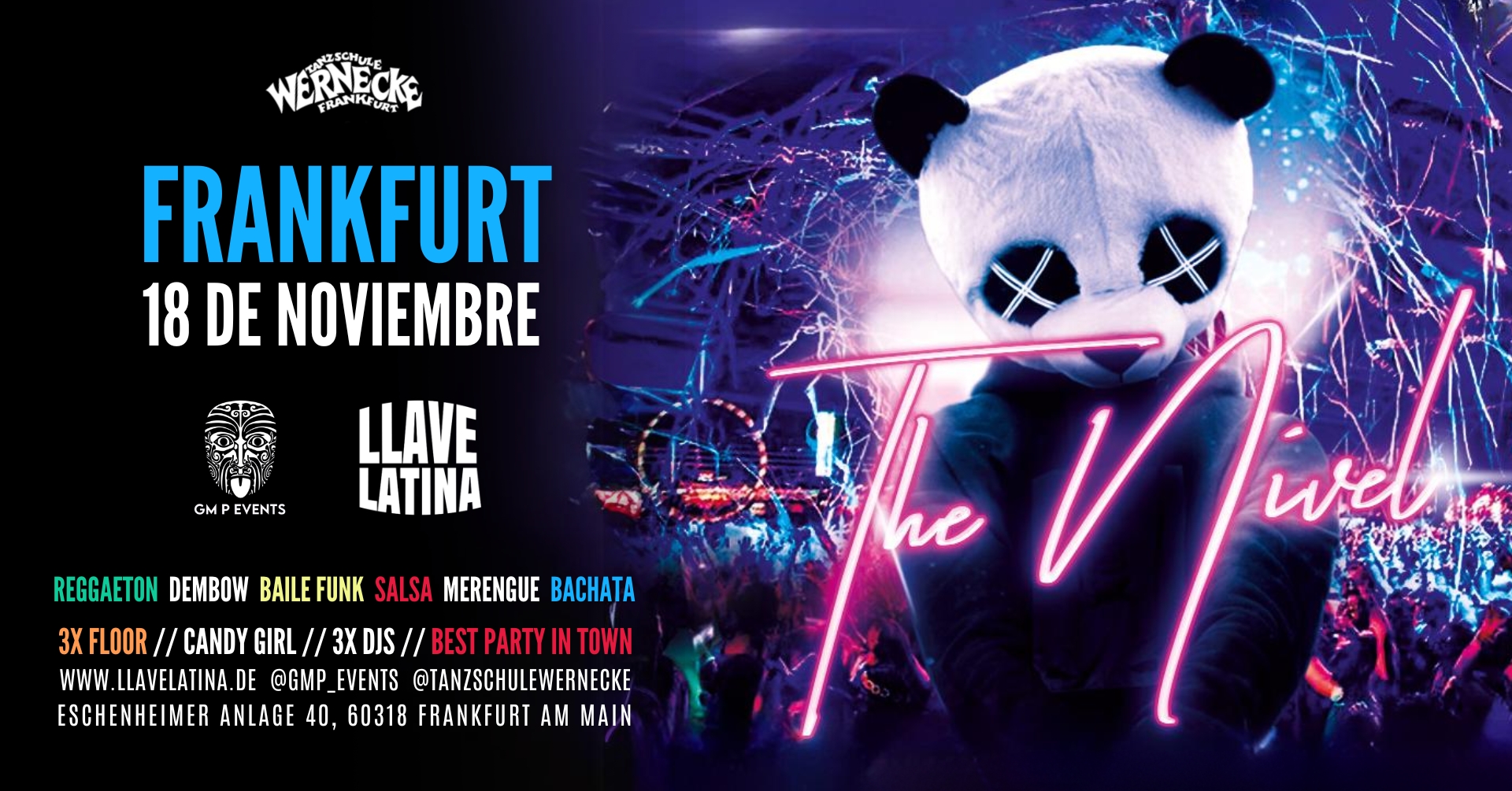 THE NIVEL - The BIGGEST LATIN PARTY in Frankfurt
