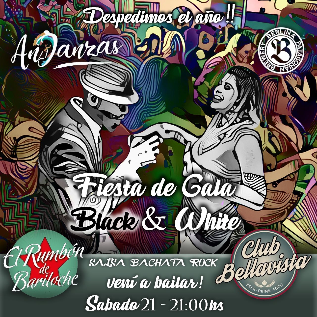 Fiesta de Gala Black & White