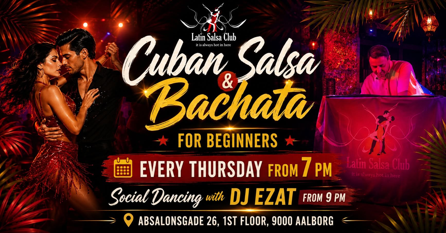 Cuban Salsa & Bachata for beginners & Social Dancing
