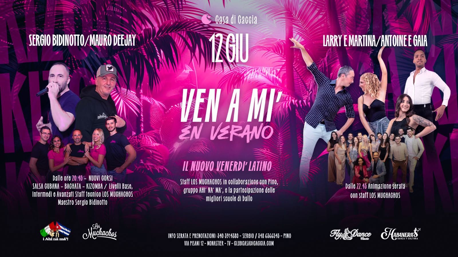 VENERDI 12 GIUGNO_SALA LATINA