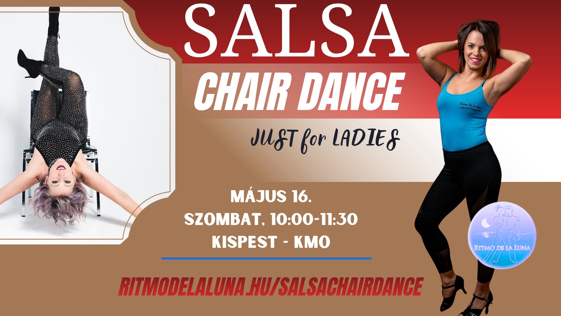 Salsa Lady Chair Dance Workshop, Zsófival!