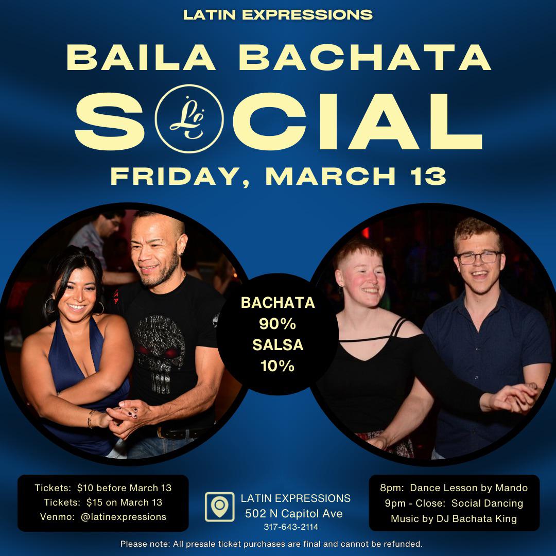 π₯ BAILA BACHATA at Latin Expressions π₯