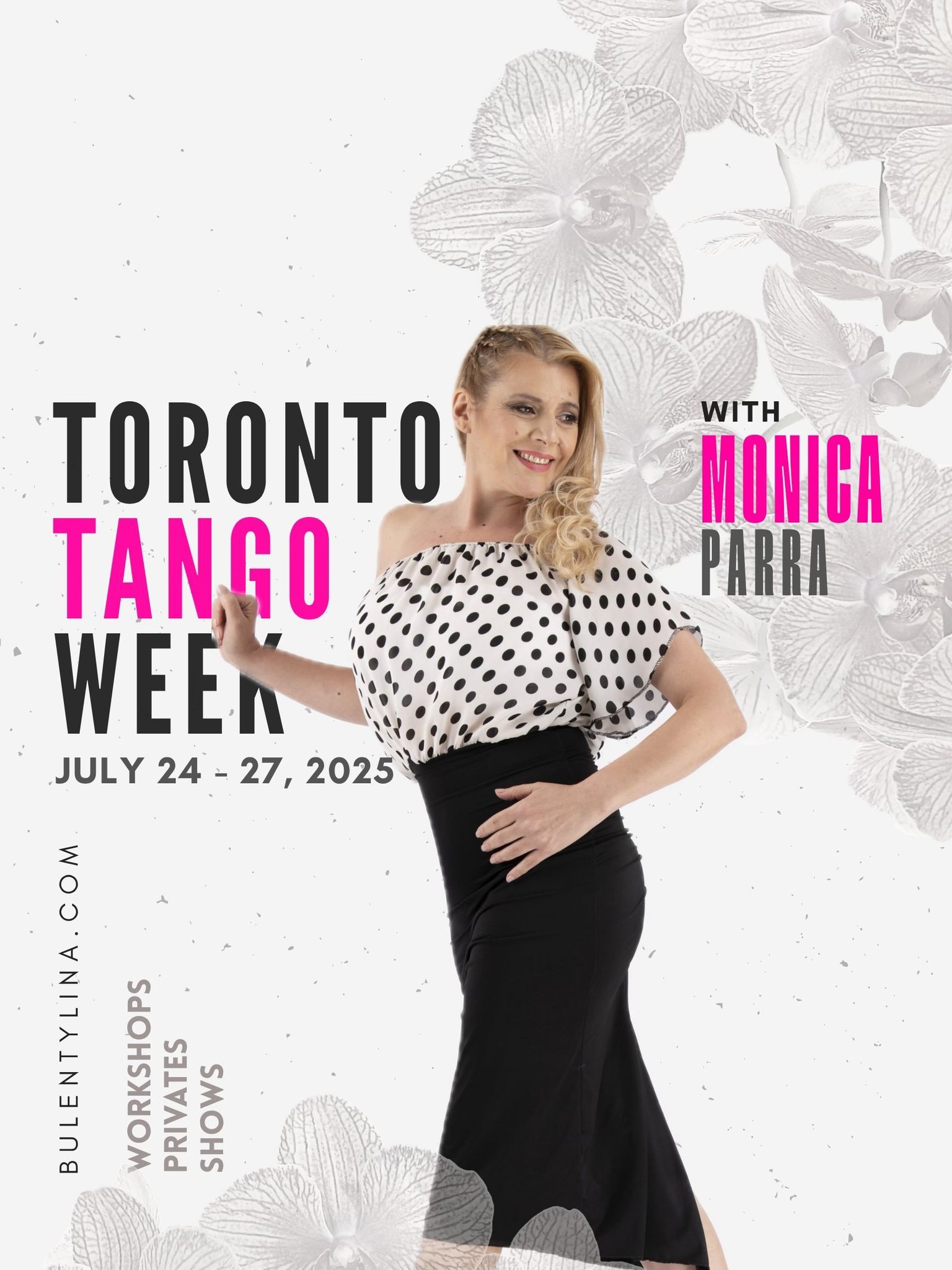 TORONTO TANGO WEEK with Monica Parra, Jul 24 - 27, 2024