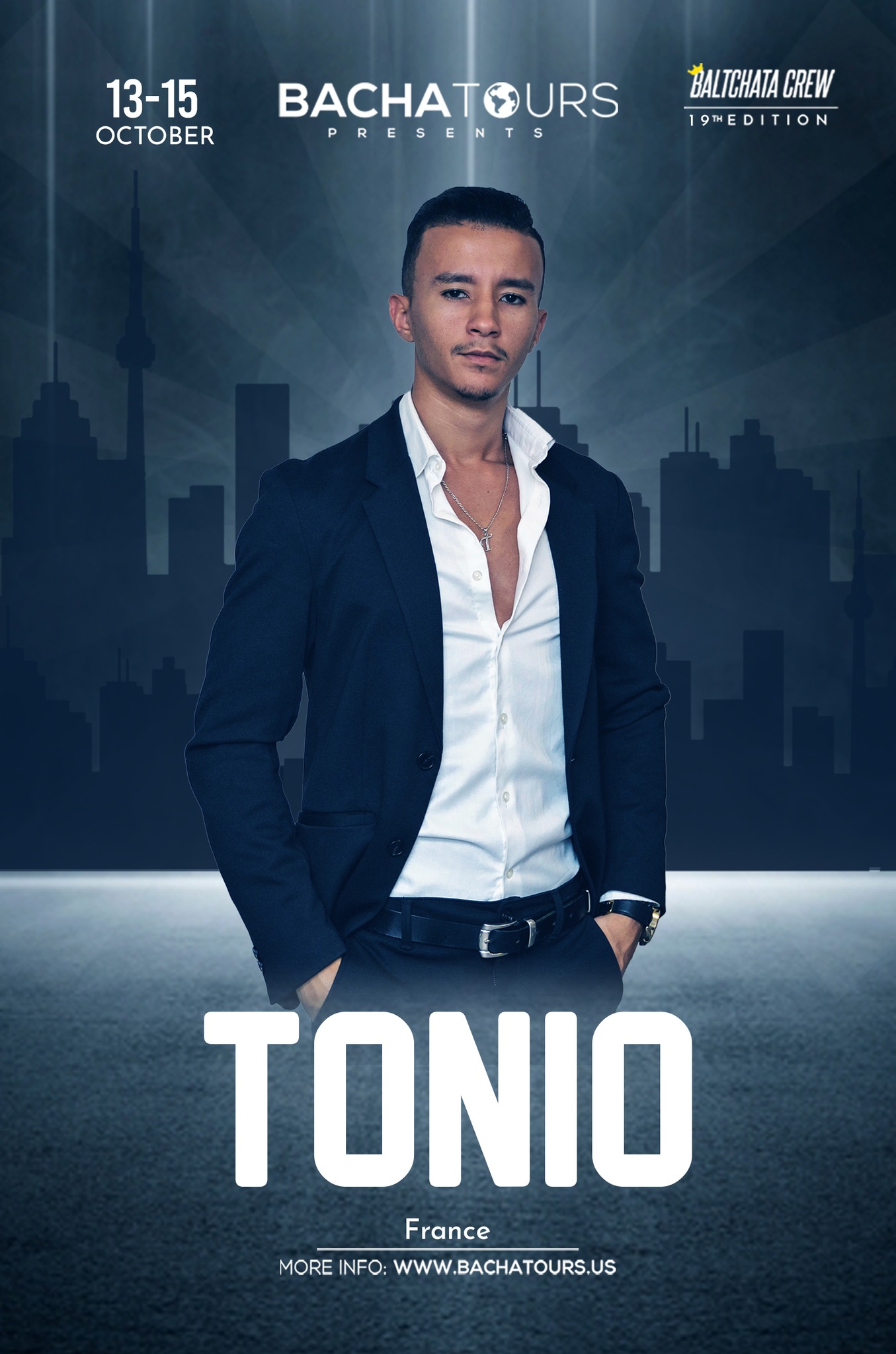 πΊπΈ BACHATOURS 2023 πΊπΈ β TONIO β