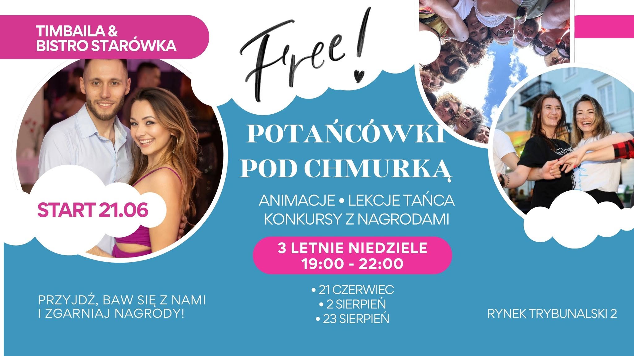 POTAŃCÓWKI POD CHMURKĄ! ZA FREE W NIEDZIELĘ