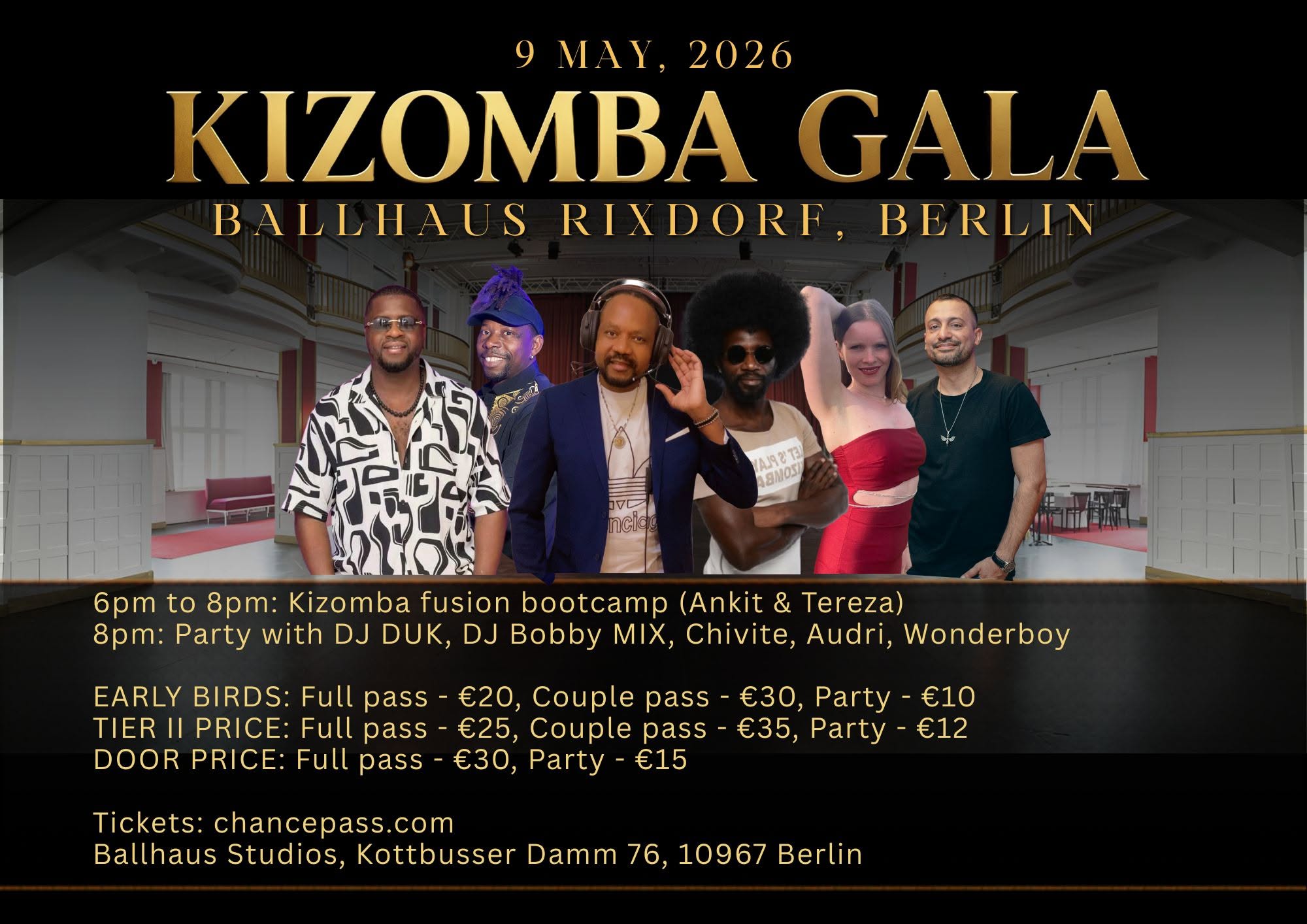 Kizomba Gala Berlin - 9th May