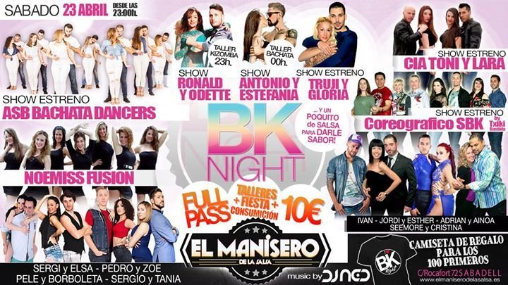 BK NIGHT - 23rd of April