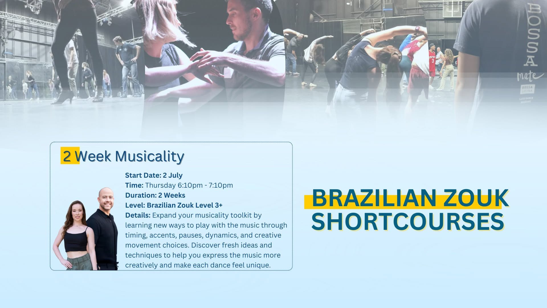 Brazilian Zouk- Musicality Short Course