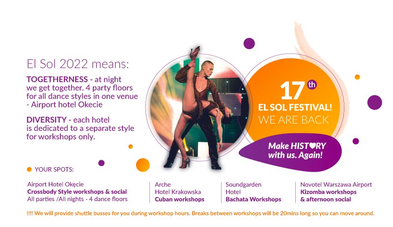 17th El Sol Festival Official Event: 10-14th Nov 2022
