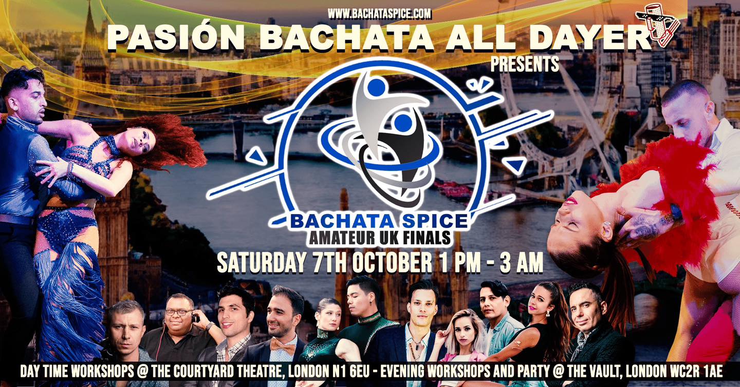 'Bachata Spice Amateur UK 2023 Finals at 'Pasión Bachata All Dayer'