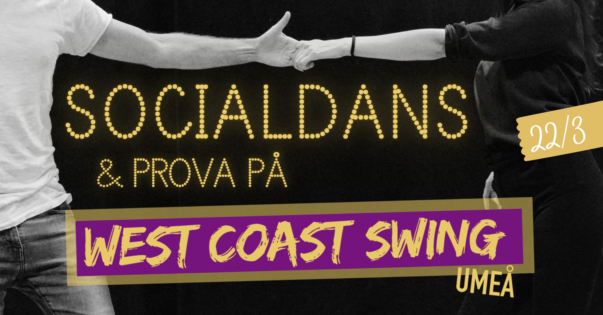 🟣 Prova på & Socialdans - West Coast Swing ✨