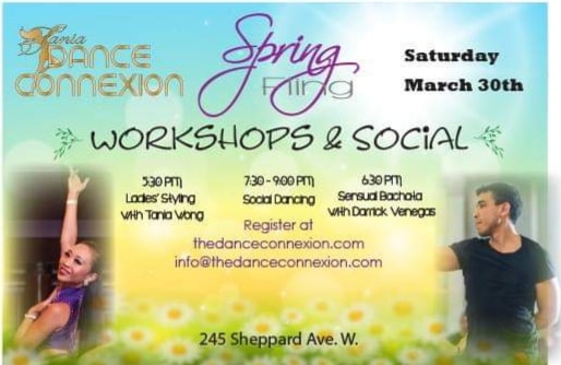 Spring Fling (Workshops & Social) at Dance ConneXion