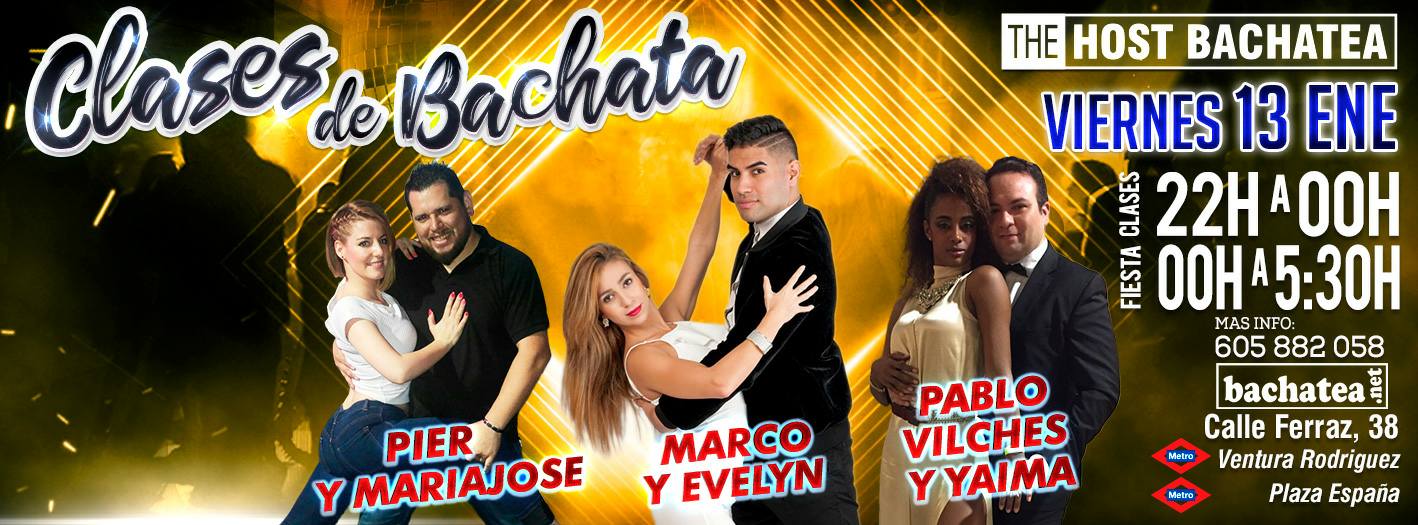 Viernes 13 01 Bachatea The Host